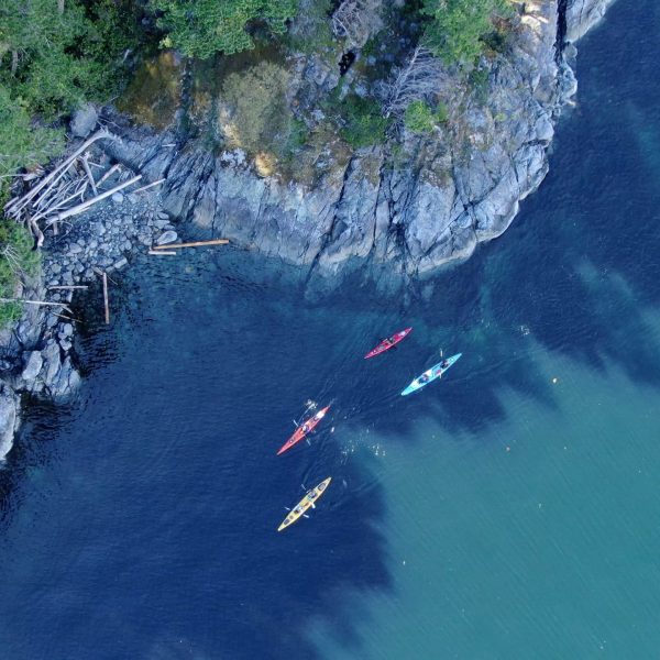 Kayaking Quadra Island